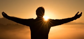 Man without stretched arms
